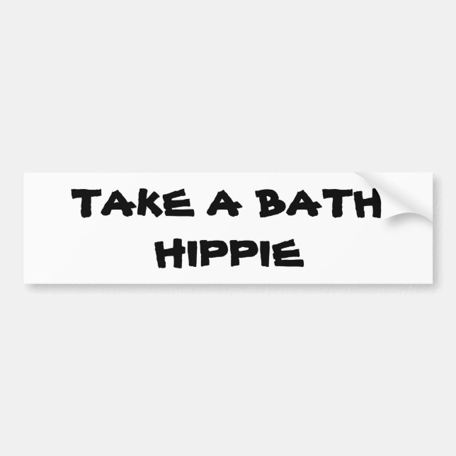 ta en badhIPPIE Bildekal (Framsidan)