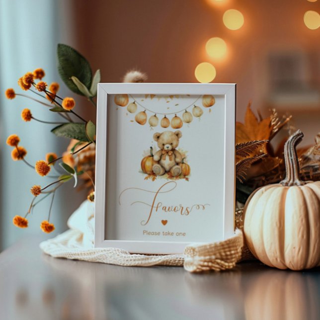 Ta en beställning från en babyduschbjörn. poster (Skapare uppladdad)