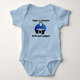Ta en bild, det ska den sist längre T-tröja Tee Shirt