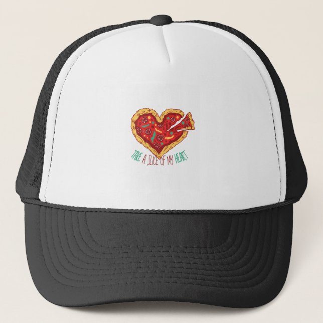 Ta en bit av mitt Pizza Heart Keps (Framsida)