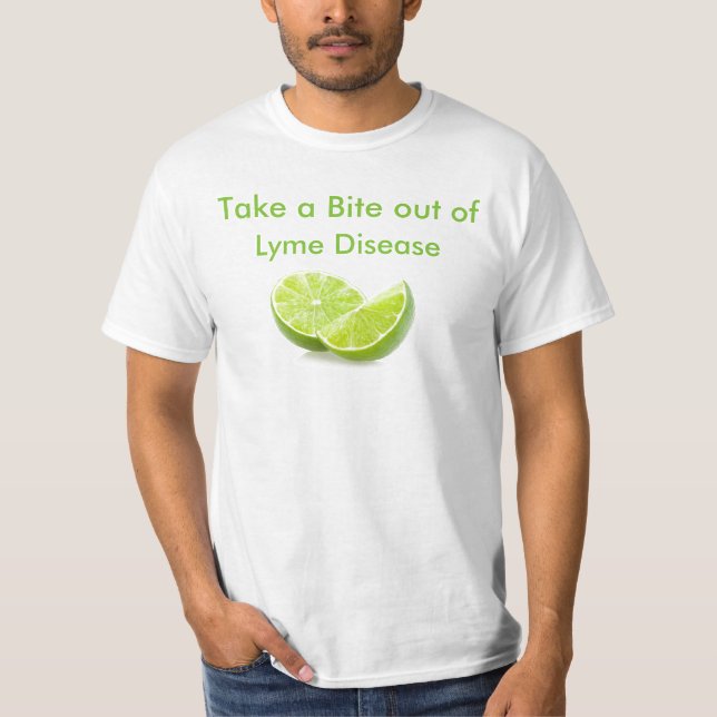 Ta en bita ut ur den Lyme T-tröja Tee Shirt (Framsida)