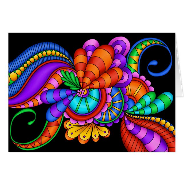 Ta en chans hälsningskort (Framsidan Horizontal)