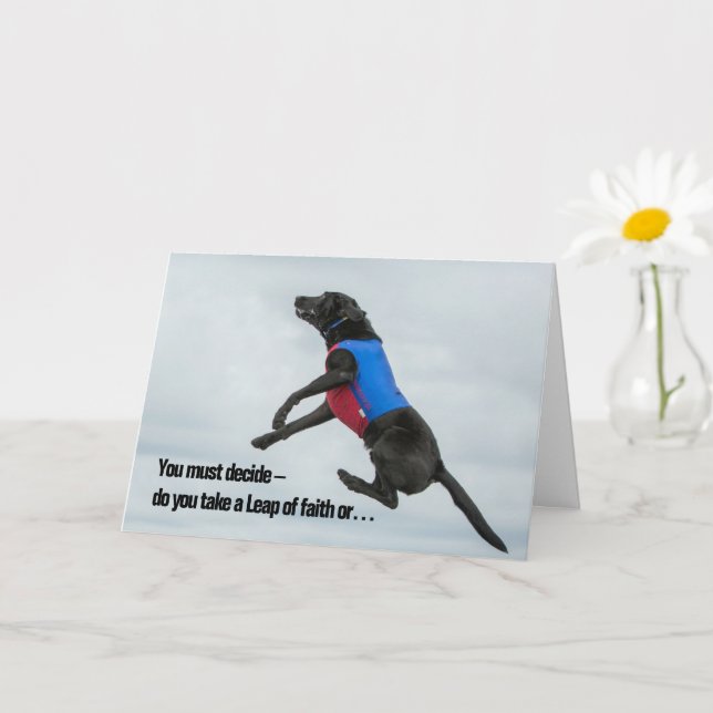 Ta en Faith-läder eller Err på sidan av... Kort (Liten växt)