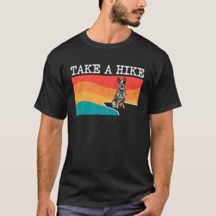 Ta en hike Australian Cattle Hund Graphic Hiking T Shirt