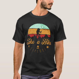 Ta en hike, berg, utomhus, natur, Vintage T Shirt