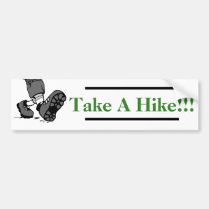 Ta en hike! bildekal