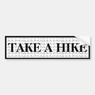 Ta en hike bildekal