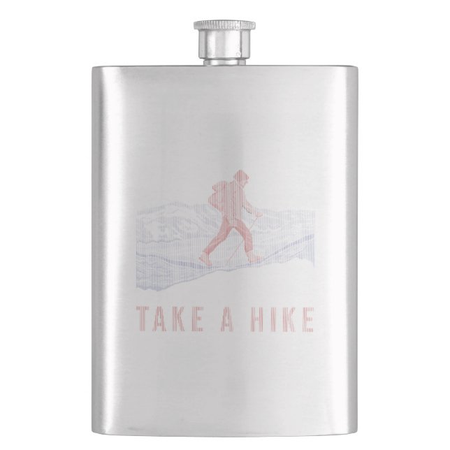 Ta en hike Blue och Red Fickplunta (Framsidan)