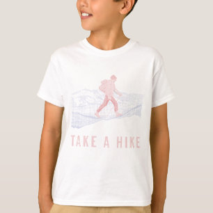 Ta en hike Blue och Red T Shirt