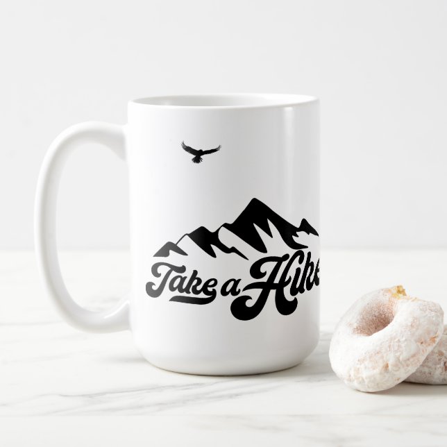 Ta en hike kaffemugg (Med munk)
