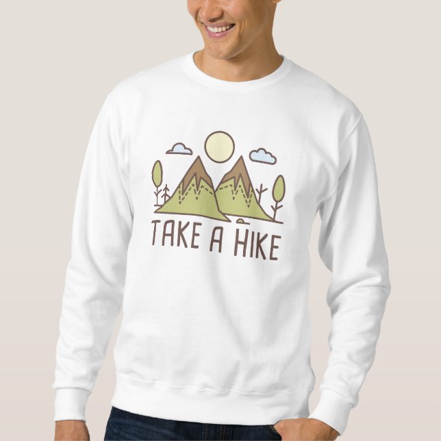 Ta en hike lång ärmad tröja (Framsida)