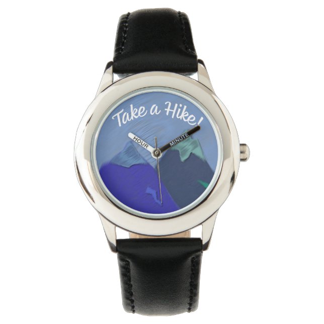 Ta en hike Mountain-topp Armbandsur (Framsida)