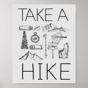 Ta en hike poster