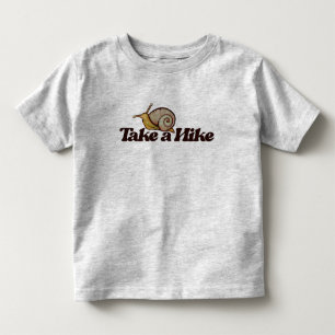 Ta en Hike Snigel Nature Älskare Sniglar Hiking T Shirt
