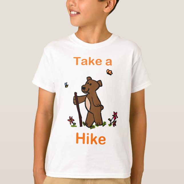 ta en hike t-shirt (Framsida)