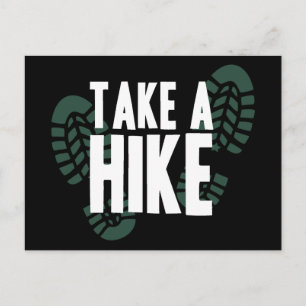 Ta en hike vykort