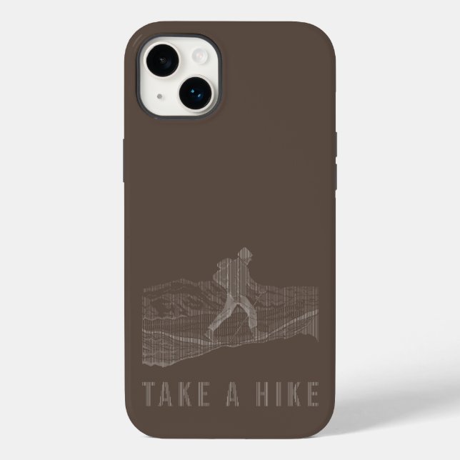 Ta en Hike White Fodral-Mate iphone case (Baksida)