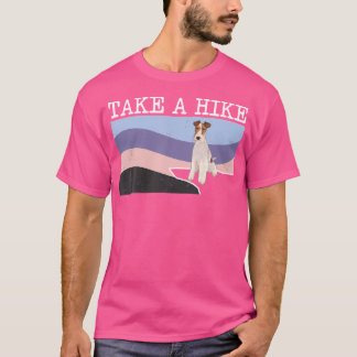 Ta en hike Wire Fox Terrier-märklig grafikinställn T Shirt