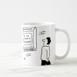 Ta en hyresgäst! kaffemugg