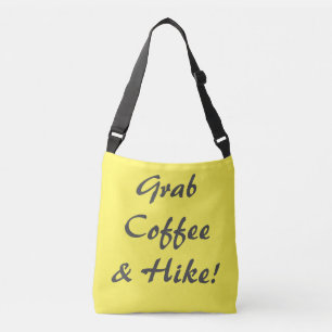 Ta en kaffe & en vandring axelväska