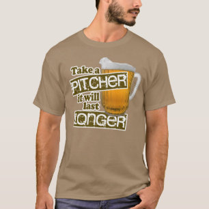 Ta en kanna som den ska sist längre t-shirt
