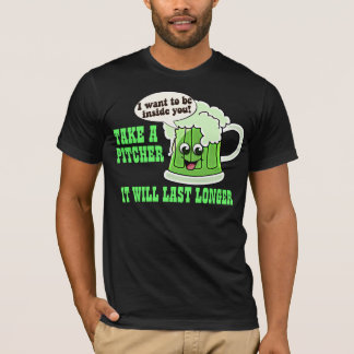 Ta en kanna som den ska sist längre t-shirt