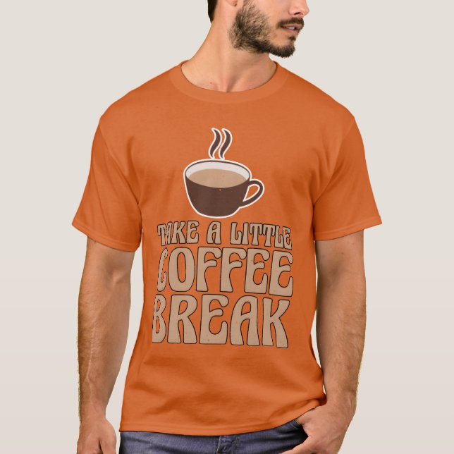 Ta en liten kafferast familj t shirt (Framsida)