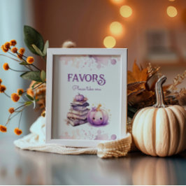 Ta en liten pumphalloween-favoriter. poster