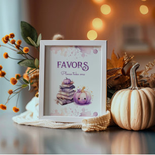 Ta en liten pumphalloween-favoriter. poster