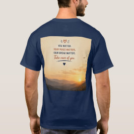 Ta En Paus Innan Det Bryter Ut Citat Konst T Shirt