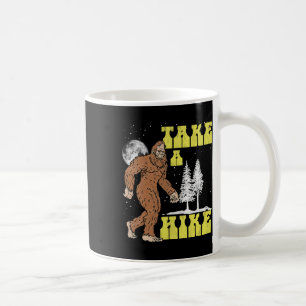 Ta En Promenad Bigfoot Natt Roligt Sasquatch V Kaffemugg