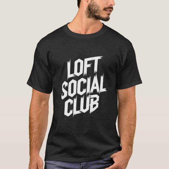 Ta en promenad Minimalistisk kompass & Mytisk T Shirt (Framsida)