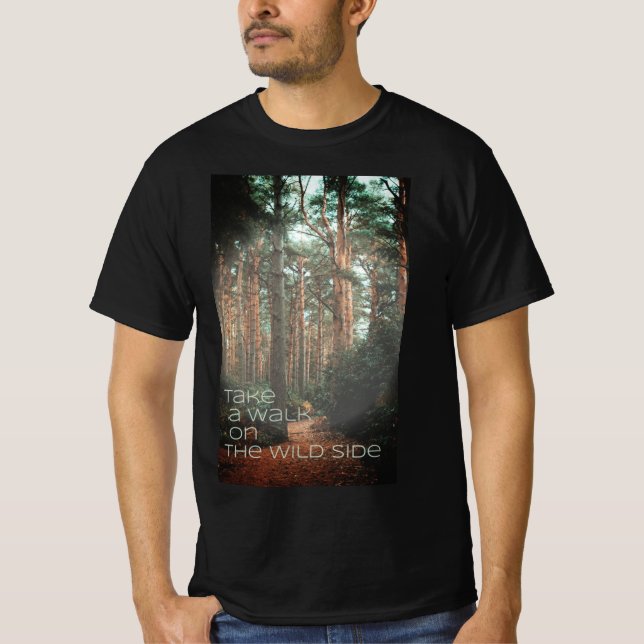 Ta en promenad på Vildens t-shirt (Framsida)