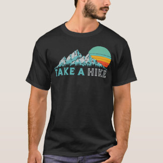 Ta en promenad - Retro Vibe Mountains 70's T Shirt