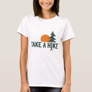 Ta En Promenad Rolig Utomhusäventyrsdesign T Shirt