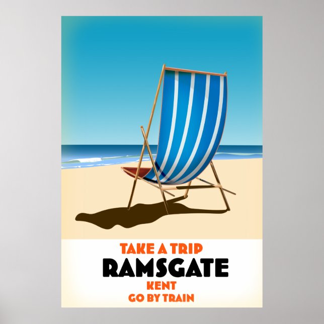 Ta en Resa till Ramsgate Poster (Framsidan)
