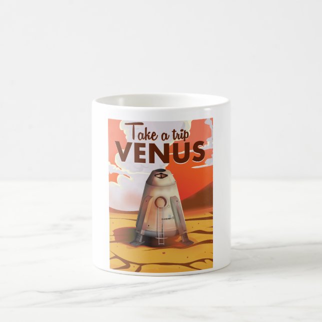 Ta en resa till Venus resposter. Kaffemugg (Center)