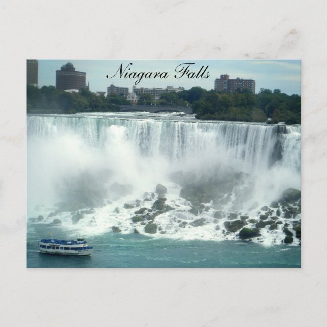 Ta en rid genom Niagara Falls-vykort Vykort (Framsida)