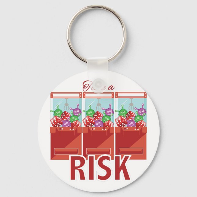 Ta en risk nyckelring (Framsida)