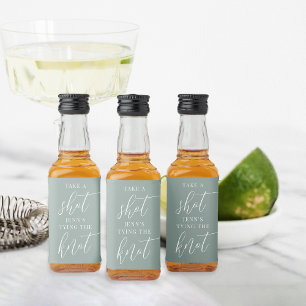 Ta en Shot, Hon Giftar Sig Möhippa Spritflaskor Etikett