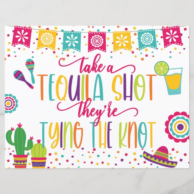 Ta en Tequila Shot De Gifter sig signatur (Framsida)