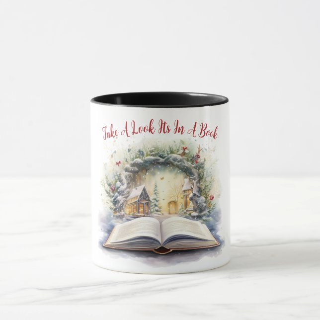 Ta En Titt, Det Står I En Bok Mugg (Center)