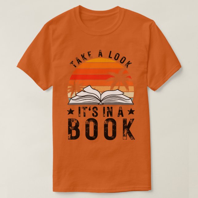 Ta en titt i Bok 10 T Shirt (Design framsida)