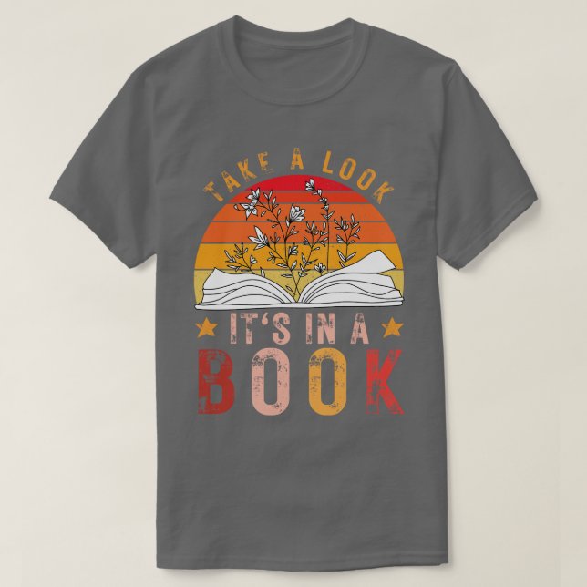 Ta en titt i Bok 12 T Shirt (Design framsida)
