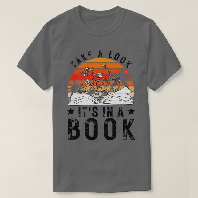 Ta en titt i Bok 14 T Shirt (Design framsida)