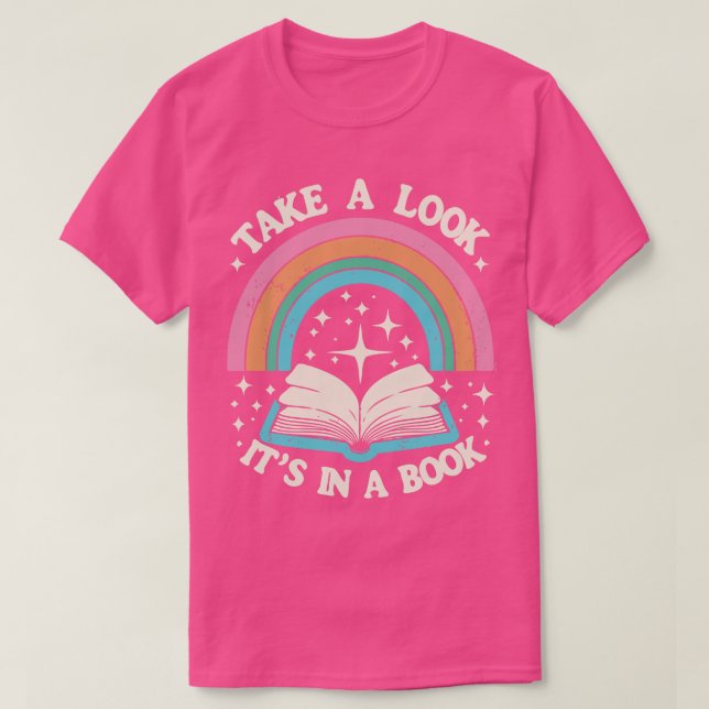 Ta en titt i Bok 2 T Shirt (Design framsida)