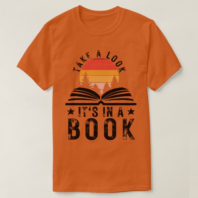 Ta en titt i Bok 8 T Shirt (Design framsida)