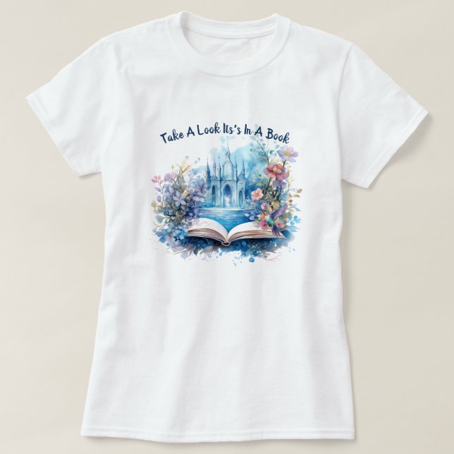 Ta en titt i Bok T Shirt (Design framsida)