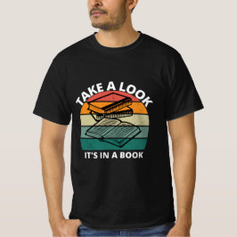 Ta en titt i Bok T-Shirt - Läsarens