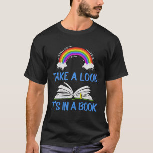 Ta en titt på det är i en Bok-rabattarantanalys T Shirt